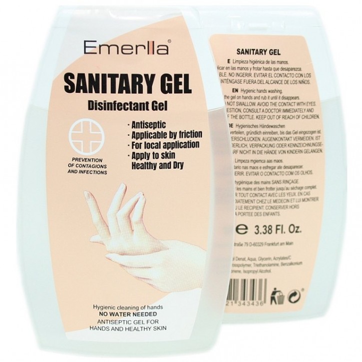 Emerlla Sanitary Gel - Hand Desinfektion Gel 100ml