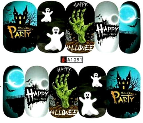 Halloween Party Tattoo Slider - hochdeckend