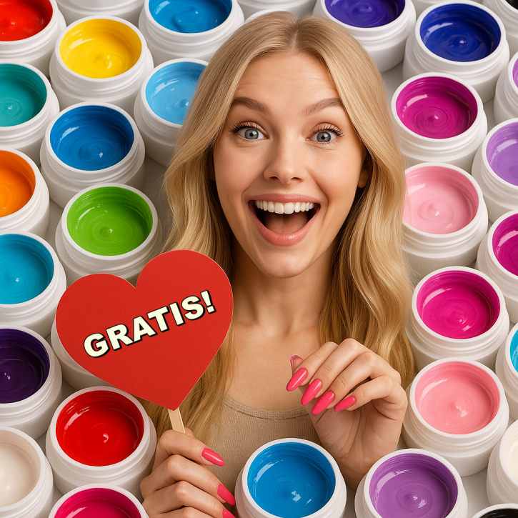 Gratis 10 Überraschungs Farbgele (ab 80 Euro Nettowarenwert) BEGRENZTE DANKESCHÖN AKTION!