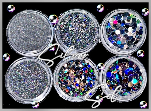 Fashionista Holo Silver Set (6 x 3g)