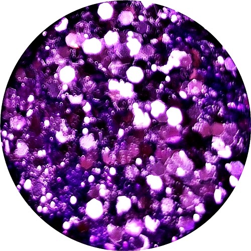 Glamour Glitter Swirl Purple  XL-Größe