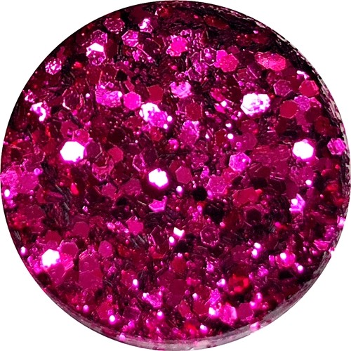 Glamour Glitter Swirl Fuchsia  XL-Größe