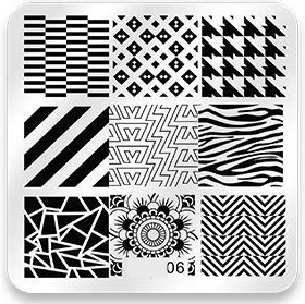 Stamping Plate Pattern 06