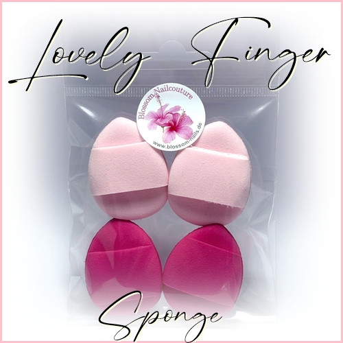 Lovely Finger Sponge (4 Stück)