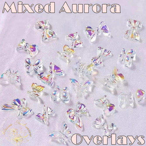 Mixed Aurora Overlays - 50 Stück Tüte