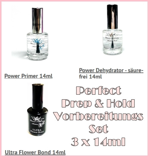 Perfect Prep & Hold Vorbereitungs Set 3 x 14ml