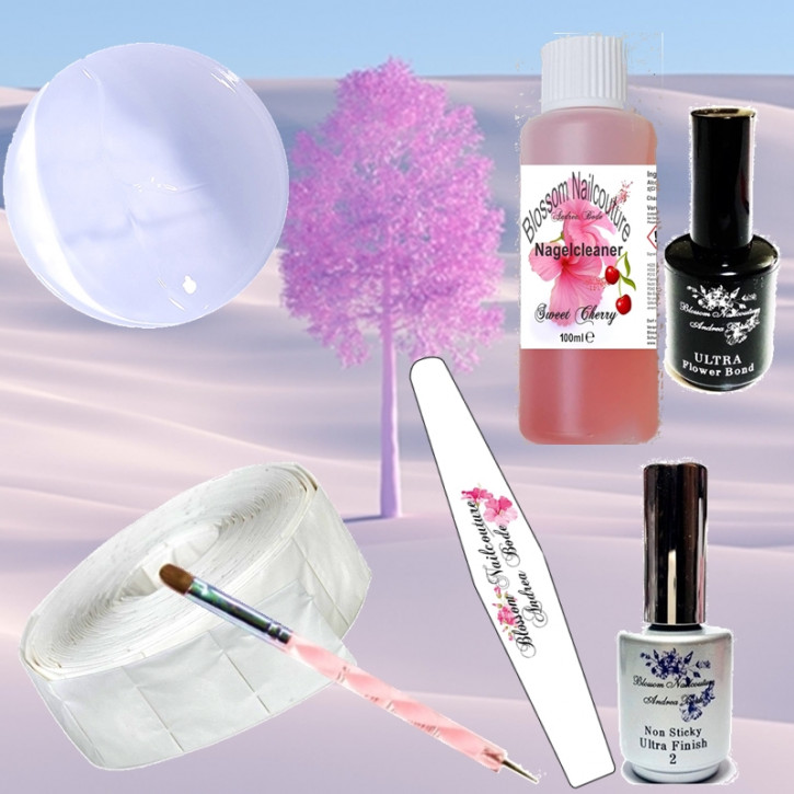 Starterset Gel Clear 7-teilig