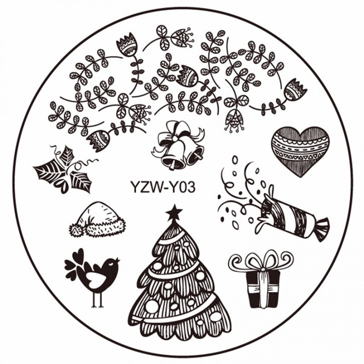 Stamping Plate Christmas Party