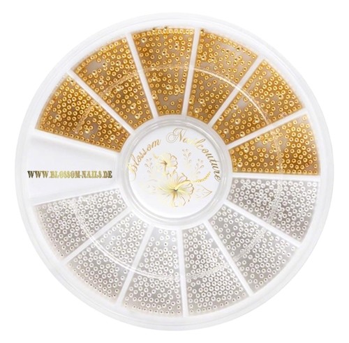 Caviar Perlen Silver Gold