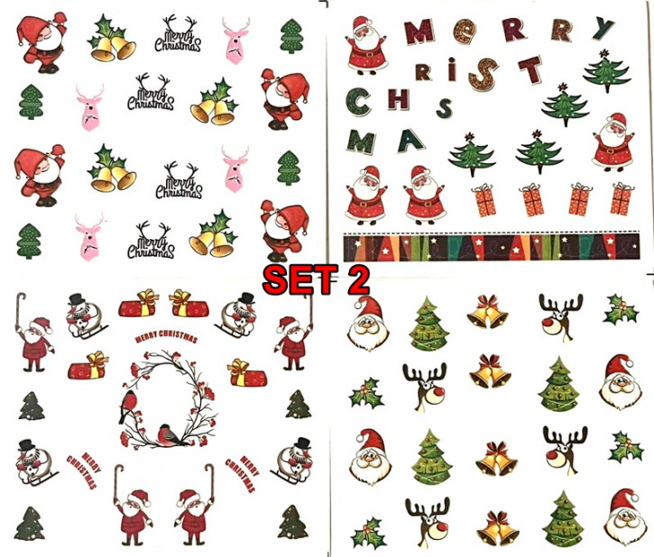 Winter & Christmas Tattoo Slider Set 2 - hochdeckend