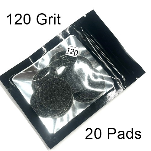 20 Schleifpads 120 Grit (geeignet für Podo Disc Bit)