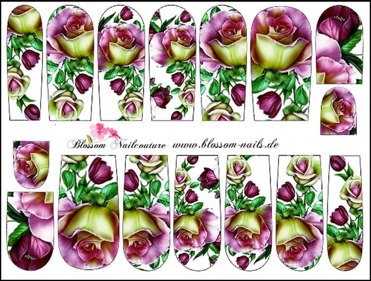 Blossom Nailcouture Wrap Dream Roses