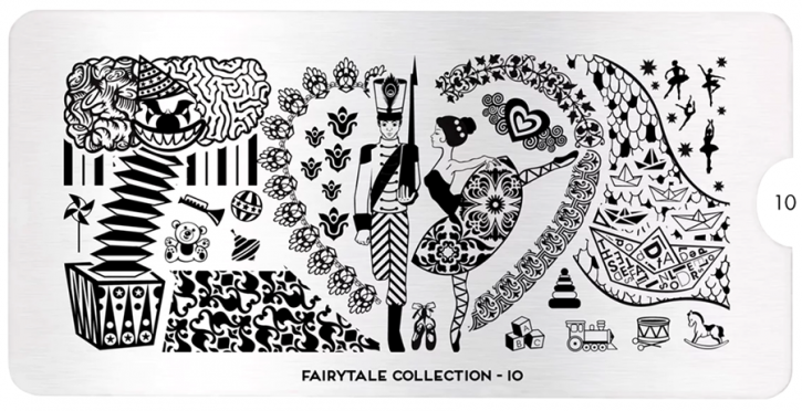 Stamping Plate MoYou Fairytale Collection 10