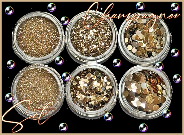 Fashionista Champagner Set (6 x 3g)