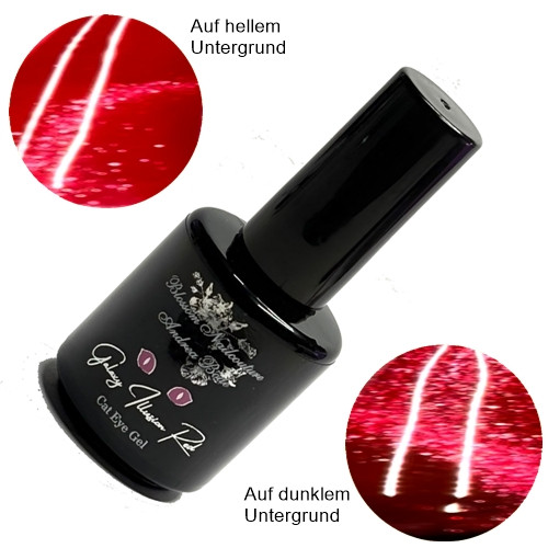Galaxy Illusion Red Cat Eye Gel 14ml