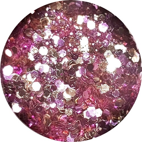 Glamour Glitter Swirl Princess Mix 06 XL-Größe