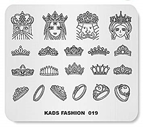 Kads Magic Art Fashion 019 Stamping Plate