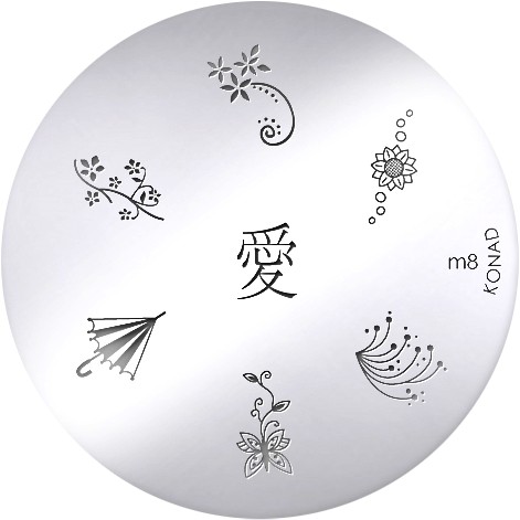 Original Konad Stamping Plate M8