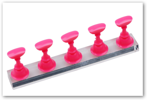 Acrylglas Magnetic Präsentations Block - Pink