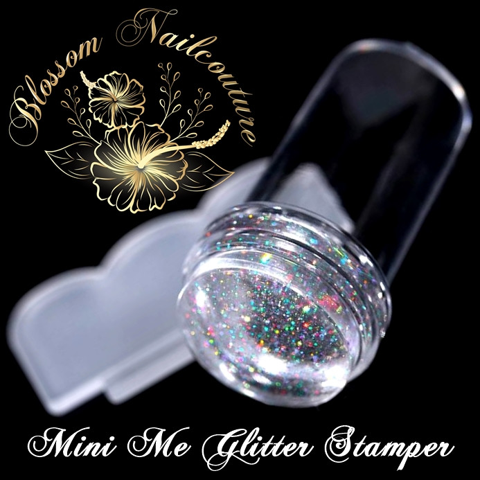 Mini Me Glitter Stamper + Scrapper