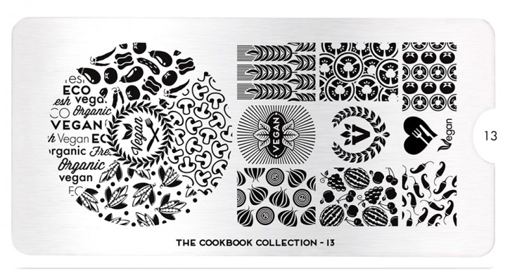Stamping Plate MoYou Cookbook Vegan 13