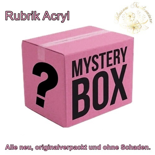 MYSTERY BOX ACRYL - Artikelbeschreibung lesen!