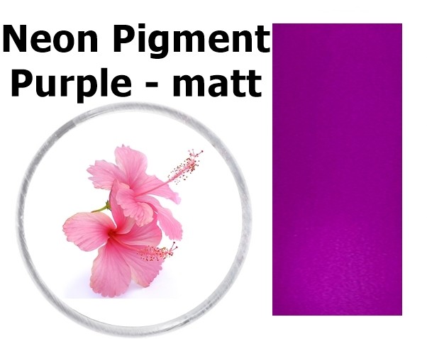 XL Größe Neon Pigment Purple - matt