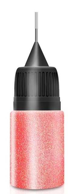 Peachy Dust Glitter in Squeezer Flasche
