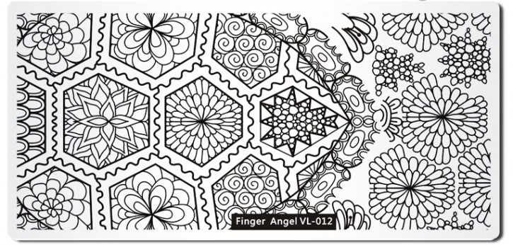 Stamping Plate Finger Angel Perfect Stamp