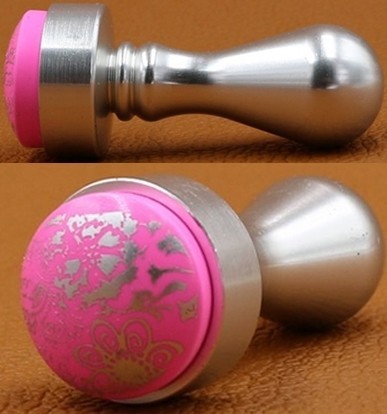 Mini Retro Stamper silverpink