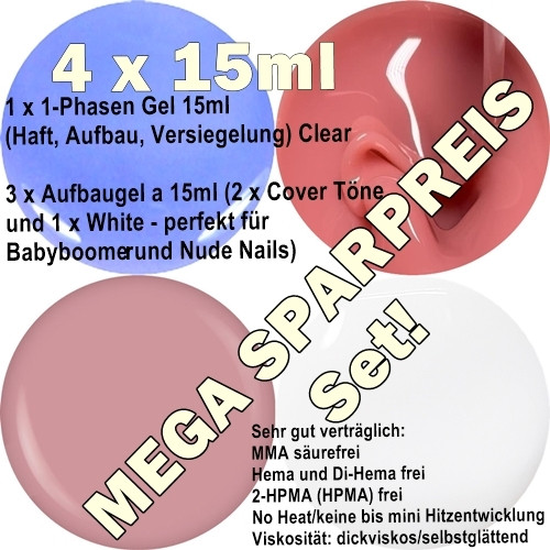 VERLÄSST DAS SORTIMENT! Syrupy Set 1 - 4 x 15ml Mega Sale Preis