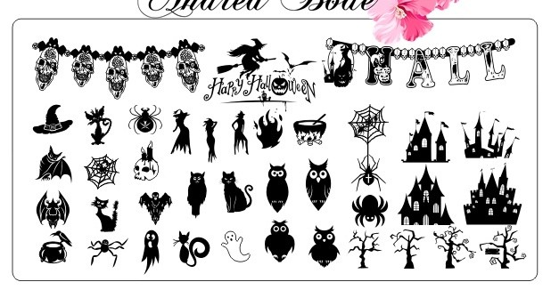 Stamping Plate Halloween Shocker