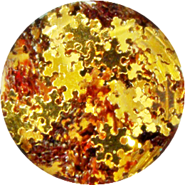 Snowflakes Gold