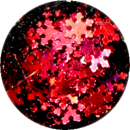 Snowflakes Redpink