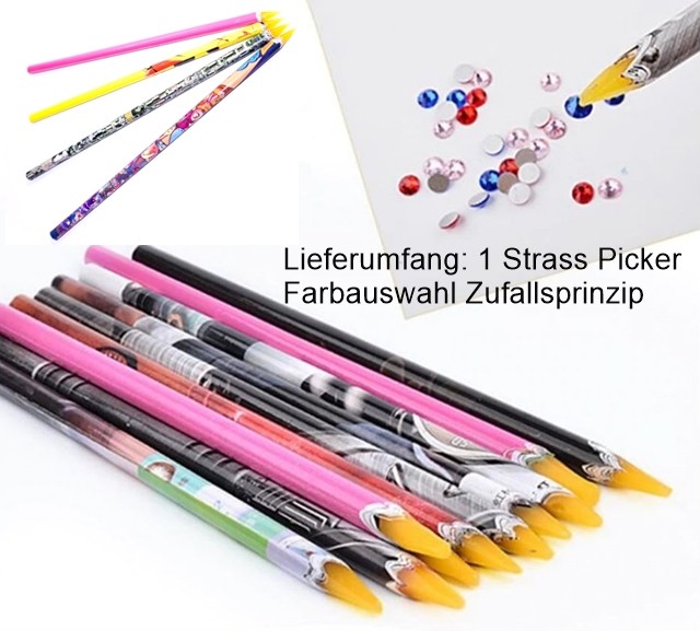 Strass Picker Wachs - Farbe Zufallsprinzip