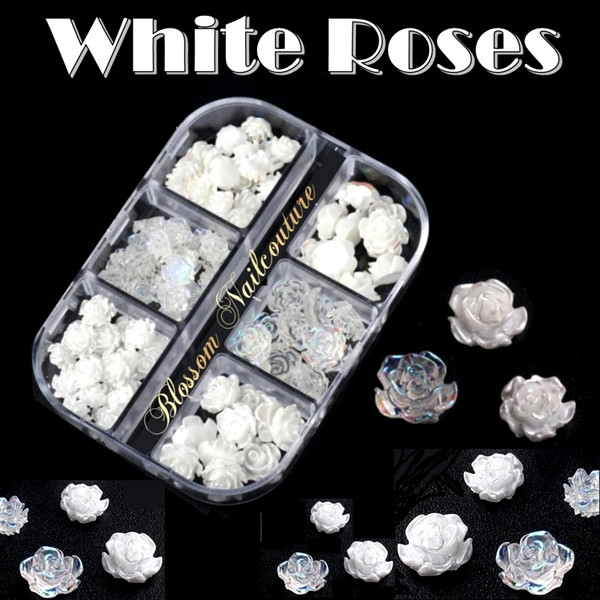 White Roses Box (Inhalt: 90 Stück)