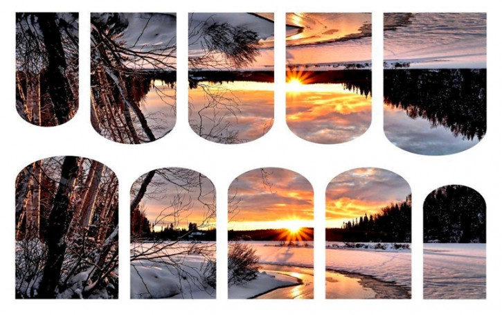 Blossom Nailcouture Wrap Slider Winter Sunrise - Big Size