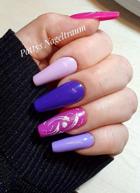 Paint & Art Gel Plum Blue Tube 5ml.