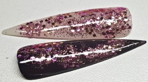 Glamour Glitter Swirl Princess Mix 06 XL-Größe