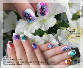 Paint & Art Gel White Tiegel 5ml.